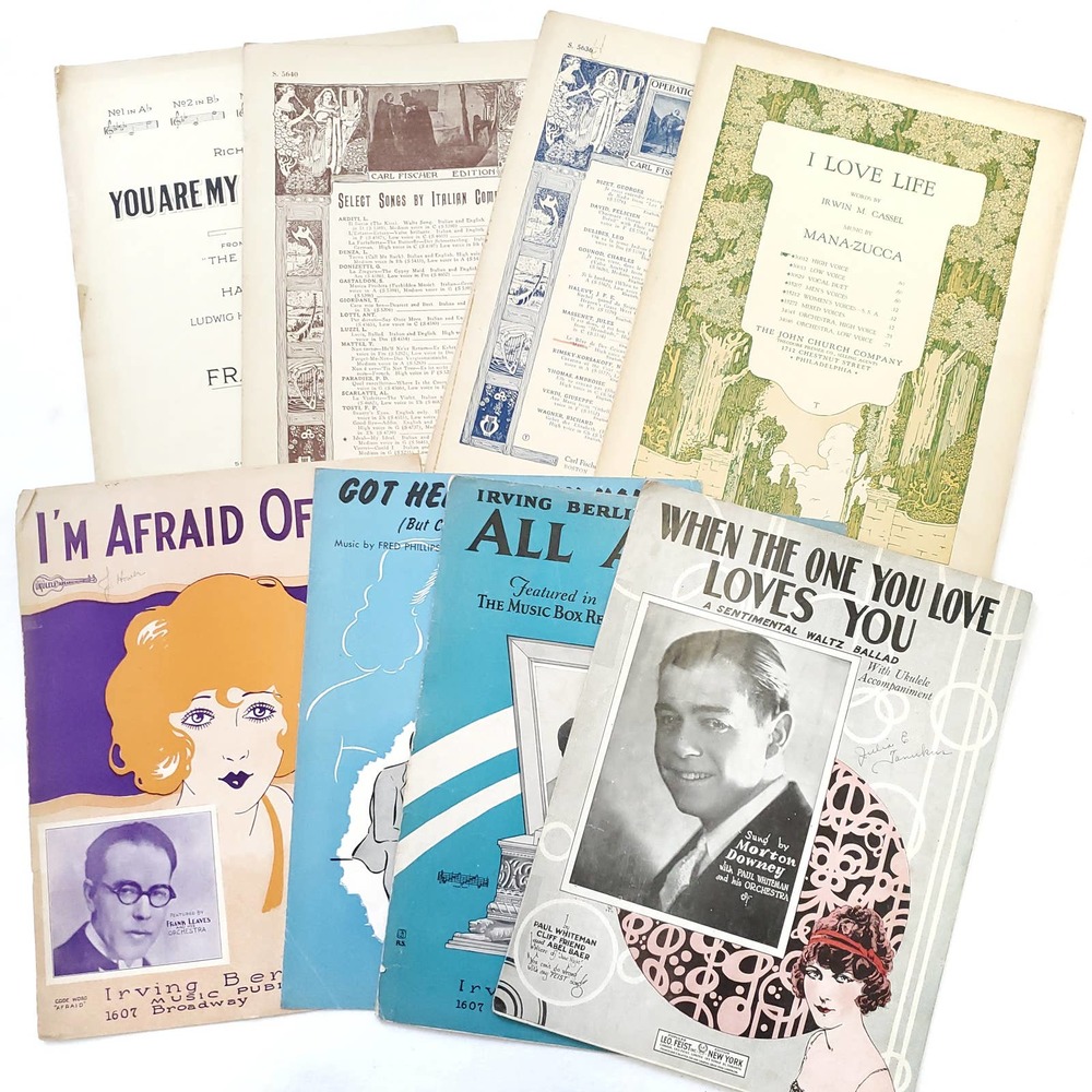 Vintage | Sheet Music from the 1920's